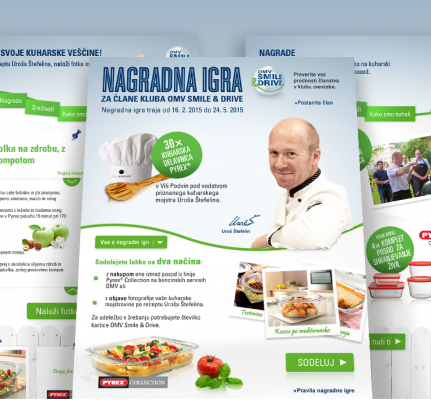 OMV-Pyrex – spletna kampanja